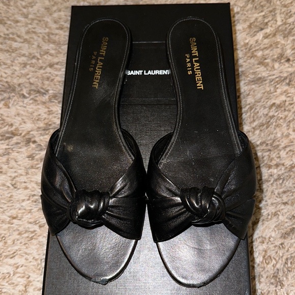 Saint Laurent Bianca Mule - Picture 1 of 9